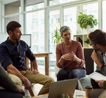 opschaling bedrijf besproken in meeting